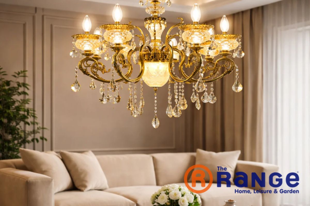 Lustre Zaira Gold de la gamme : ajouter du luxe sans le prix élevé