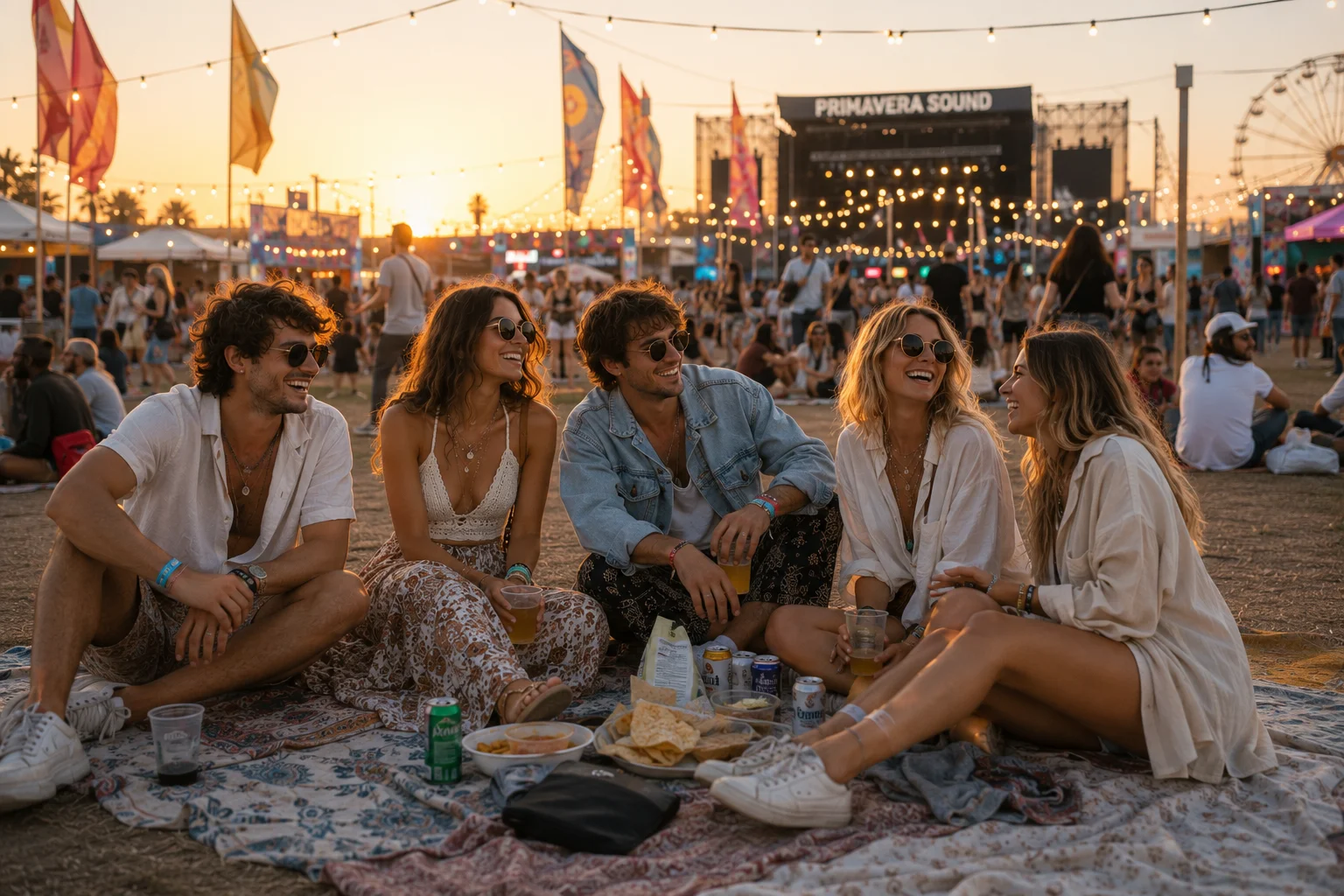 Tenues de festival Espagne 2026 : recréez les looks du plus grand festival de musique de cet été avec LEFTIES