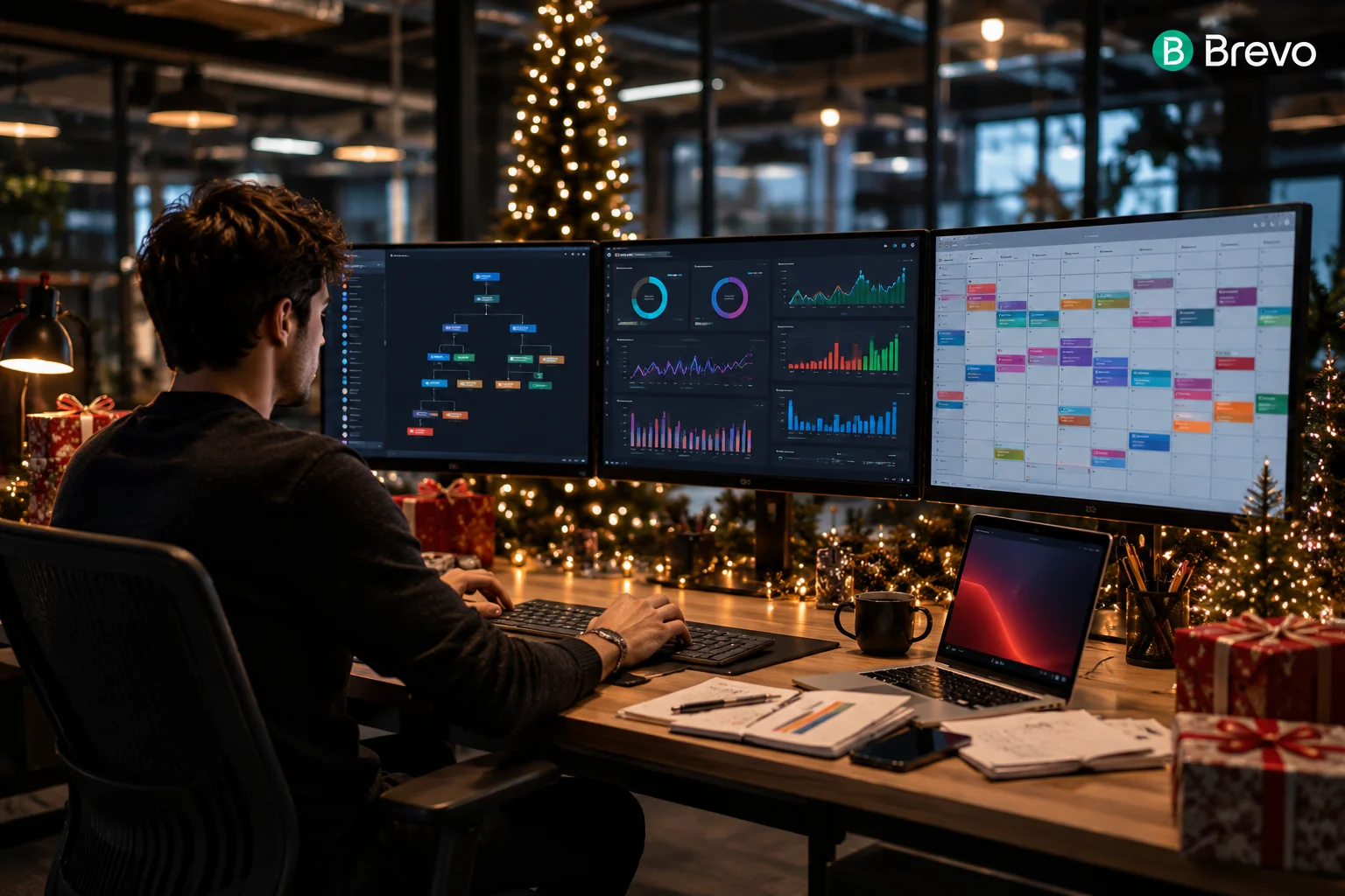 Calendrier d'email marketing des fêtes 2026 : toutes les campagnes que les entreprises françaises devraient lancer avec Brevo